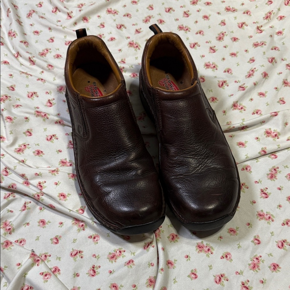 Red Wing Brown Leather Men's Shoes US Size 10.5